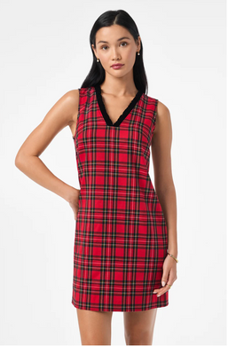 Revah Tartan Dress Mulit