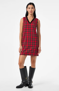 Revah Tartan Dress Mulit