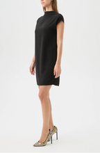 Load image into Gallery viewer, Chorus 2 Mock Neck Dress Black