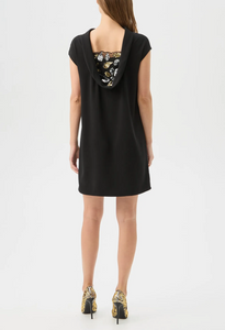 Chorus 2 Mock Neck Dress Black