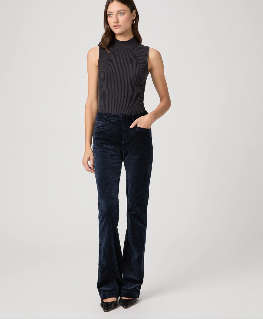Laurel Canyon Trouser Deep Navy