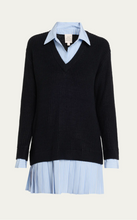Load image into Gallery viewer, Loreli Combo Mini DressNavy/Blue