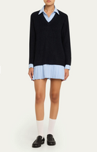 Load image into Gallery viewer, Loreli Combo Mini DressNavy/Blue