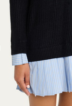 Load image into Gallery viewer, Loreli Combo Mini DressNavy/Blue