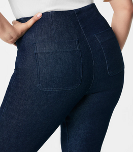Denim Demi Boot Raw Indigo