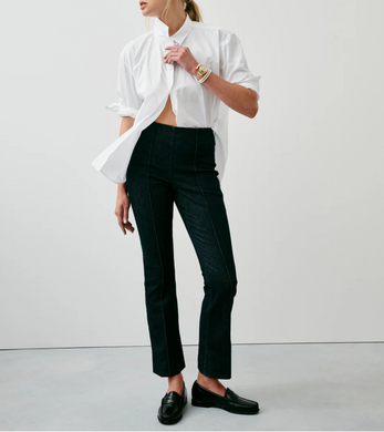 Denim Demi Boot Raw Indigo