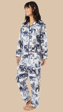 Safari Toile Cotton Pajama