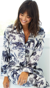 Safari Toile Cotton Pajama