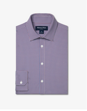 Load image into Gallery viewer, Leeward Dress Shirt Mulberry Sam Plaid