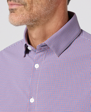 Load image into Gallery viewer, Leeward Dress Shirt Mulberry Sam Plaid