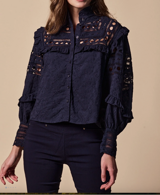 The Danielle Shirt Navy