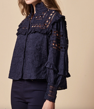 Load image into Gallery viewer, The Danielle Shirt Navy