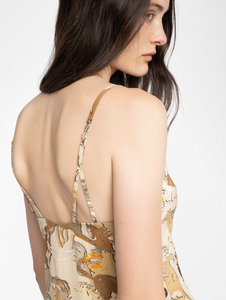 Rameilil CDC Horse Maxi Dress Ecru