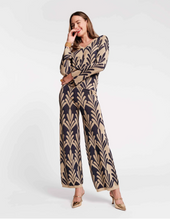 Load image into Gallery viewer, Dakota Knit Top Royal Palm Knit