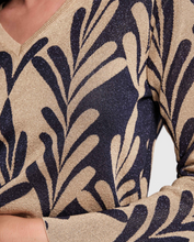 Load image into Gallery viewer, Dakota Knit Top Royal Palm Knit