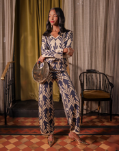 Load image into Gallery viewer, Dakota Royal Palm Knit Pant