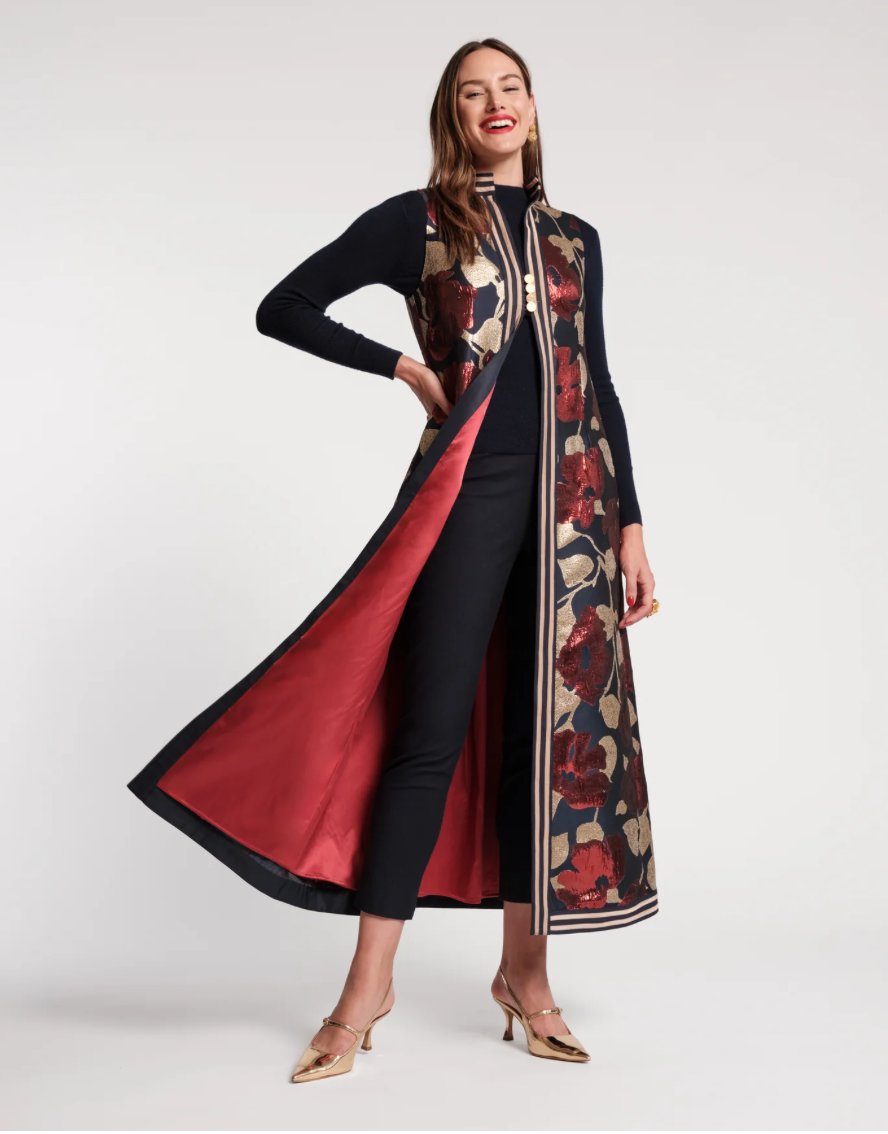 Susie Jacket Floral Jacquard