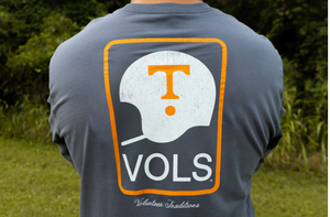 Vols Helmet LS Men's Tee
