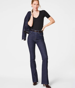 Smooth Jersey SS Top Black