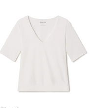 Load image into Gallery viewer, Smooth Jersey SS Top White