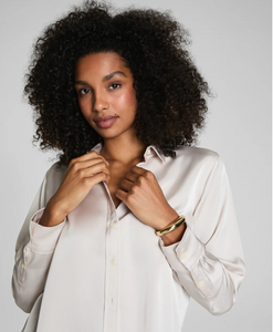Better Than Silk Blouse Earth Birch