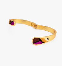 Load image into Gallery viewer, Aaliyah Bezel Hinge Cuff