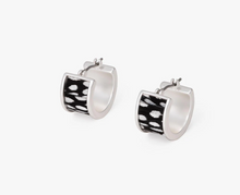 Load image into Gallery viewer, Abigail Hoop Earring Silver