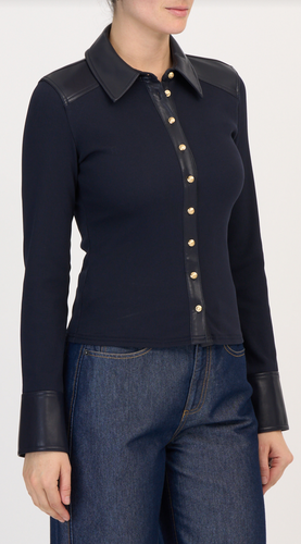 Magali Top Navy