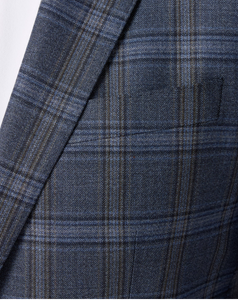 Lavalle Blazer Navy Multi Windowpane