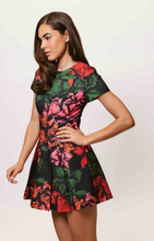 Load image into Gallery viewer, Emmanuela Dress Black Floral