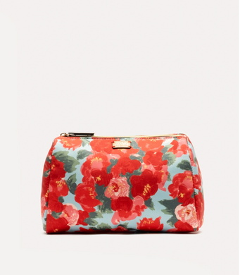 Large EW Cosmetic Bag Peony