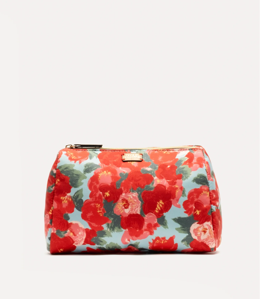 Large EW Cosmetic Bag Peony
