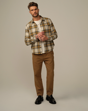 Load image into Gallery viewer, Men&#39;s Accord Flannel Shirt Mustard Plaid