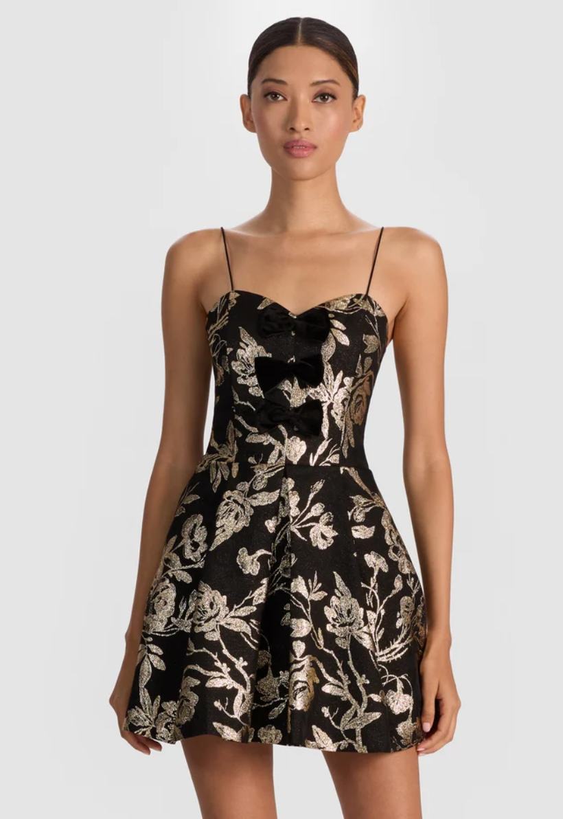 Daniela Bow Front Mini Dress