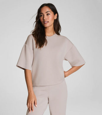 AE Boxy Tee French Grey