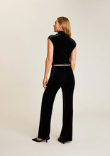 Load image into Gallery viewer, Velvet Draped Top