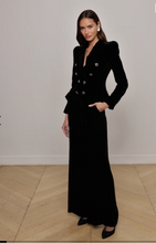 Load image into Gallery viewer, Bethany Velvet Structured Blazer