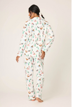 Load image into Gallery viewer, Sleigh All Day  Print Flannel PJ Set