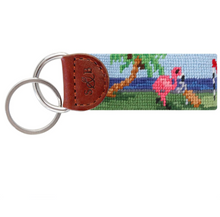 Load image into Gallery viewer, S&amp;B Fairway Flamingo Key Fob