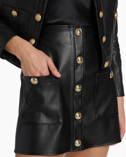 Truman Mini Snap Skirt