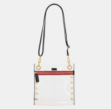 Load image into Gallery viewer, Tony Med Clear Black/Brushed Gold