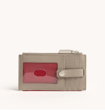 Load image into Gallery viewer, 210 West Wallet Pewter Pebble Brushed Silver