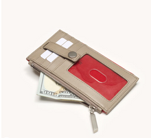 Load image into Gallery viewer, 210 West Wallet Pewter Pebble Brushed Silver