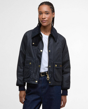 Load image into Gallery viewer, Beadnell Women's Cropped Jacket Navy