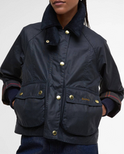 Load image into Gallery viewer, Beadnell Women's Cropped Jacket Navy