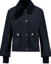 Load image into Gallery viewer, Beadnell Women's Cropped Jacket Navy