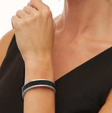 Load image into Gallery viewer, Brackish Thin Cuff Molly Silver