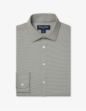 Load image into Gallery viewer, Leeward Dress Shirt Olive Straton Check