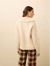 Load image into Gallery viewer, Heirloom Cotton Cardigan Cream