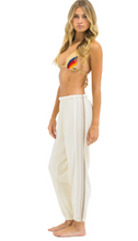 Load image into Gallery viewer, 5 Stripe Sweatpant Vintage White